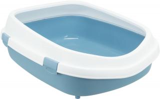 Litiera Primo XXL, Cu Rama, 56 x 25 x 71 cm, Albastru Alb, 40175