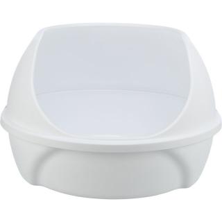 Litiera Simao, Cu Rama Inalta, 48 x 30 x 58 cm, Alb, 40221