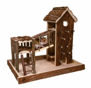 Loc De Joaca Pentru Rozatoare, Birger, Lemn, 36x33x26 cm, 61642t