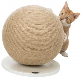 Minge Sisal De Zgariat Cu Baza De Lemn, 29x31 cm, 43721t