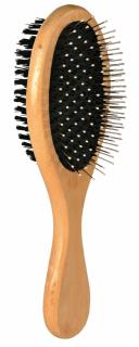 Perie Dubla, Maner Lemn, 7x23 cm, 2321t