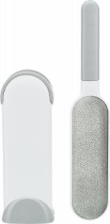 Perie Pentru Scame, Cu Baza De Curatare, 33 cm, Alb Gri, 23235t