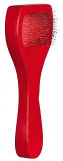 Perie Tesala Soft, Maner Lemn Peri Metalici, 6x13 cm, 2358t
