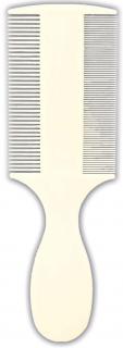Pieptene Dublu Pentru Indepartare Purici Praf, Cu Maner, 14 cm, 2400