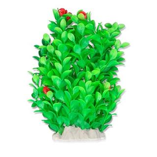 Planta Artificiala Pentru Acvariu, 20 cm, Verde Rosu, 2F11