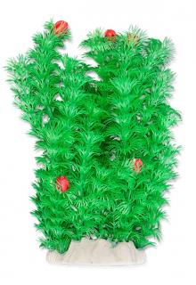 Planta Artificiala Pentru Acvariu, 20 cm, Verde Rosu, 2F14