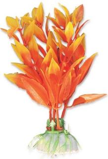 Planta Artificiala Pentru Acvariu, Blister, 10 cm, Galben Portocaliu, 1B05