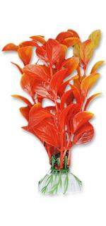 Planta Artificiala Pentru Acvariu, Blister, 10 cm, Rosu Galben, 1B02
