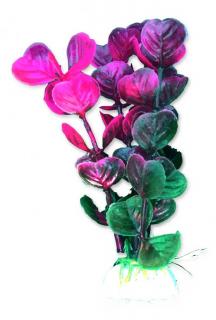 Planta Artificiala Pentru Acvariu, Blister, 10 cm, Roz Violet Verde, 1B30