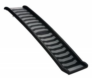 Rampa Pliabila, 2 Elemente, Plastic TPR, 39x160 cm, Pana la 70 kg, Negru Gri, 39477t