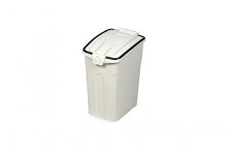 Recipient Pentru Hrana Uscata, Oto, 16 l  25 x 16 x 34 cm, Diverse Culori: Alb - Gri, S10090200