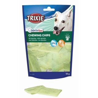Recompense Pentru Caini, Denta Fun, Chips Cu Spirulina, 50 g 2674t