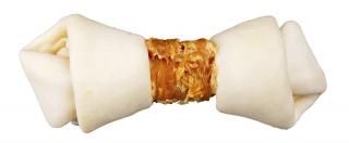 Recompense Pentru Caini, Denta Fun, Oase Innodate Cu Pui, 11 cm  2 buc 70 g 31322t