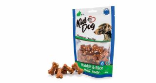 Recompense Pentru Caini, Mini Oase Cu Iepure Si Orez, 80 g, A04820