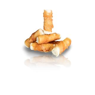 Recompense Pentru Caini, Mini Rulouri Invelite Cu Piept, 20 mm 8 cm, 250 g, A04549