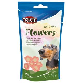 Recompense Pentru Caini, Soft, Floricele Cu Miel Si Pui, 75 g, 31492t