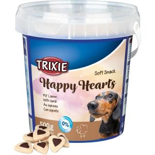 Recompense Pentru Caini, Soft Happy, Inimi Cu Miel, 500 g, 31497t