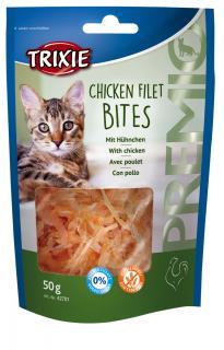 Recompense Pentru Pisici, Premio Filet Bites Cu Pui, 50 g, 42701