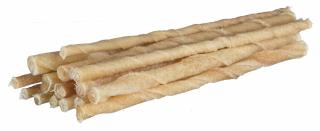 Rulou Din Piele Uscata, Rasucit, 12 cm  5-6 mm, 100 buc set, 2615