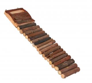 Scara Cu Hranitor Pentru Rozatoare, Lemn, 7x27 cm, 6106t