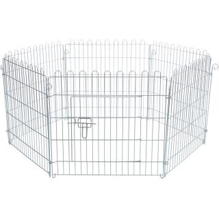 Tarc Pentru Rozatoare, Exterior, 6 Elemente, 126x58 cm, Metal, 6250