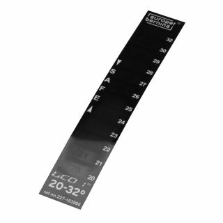 Termometru LCD, 20 - 32A  C, 227 103906