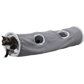 Tunel De Joaca Pentru Pisici, Harvey, 27 x 116 cm, Gri, 43044