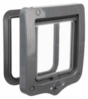 Usa Batanta Pentru Pisici, 2-Way, 20x22 cm, Gri, 44202t