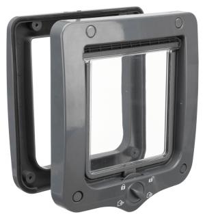 Usa Batanta Pentru Pisici, 4-Way, 20x22 cm, Gri, 44212t