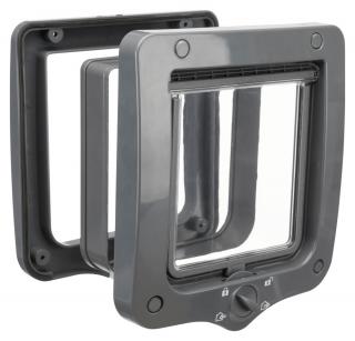 Usa Batanta Pentru Pisici, 4-Way, Cu Tunel, 20x22 cm, Gri, 44232t