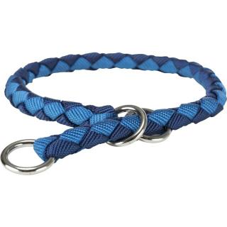 Zgarda Cavo Coarda, Semistrangulanta, L: 47-55 cm   18 mm, Albastru Indigo, 144013