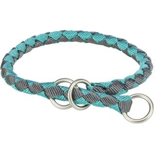 Zgarda Cavo Coarda, Semistrangulanta, L-XL: 52-60 cm  18 mm, Aqua Grafit, 144128