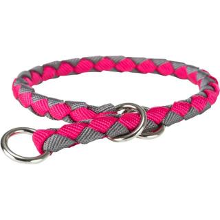 Zgarda Cavo Coarda, Semistrangulanta, M: 39-45 cm   12 mm, Fucsia Grafit, 143811