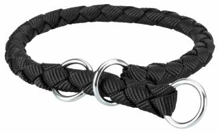 Zgarda Cavo Coarda, Semistrangulanta, M-L: 43-51 cm 18 mm, Negru, 143901