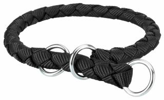 Zgarda Cavo Coarda, Semistrangulanta, XS-S: 25-31 cm 12 mm, Negru, 144401