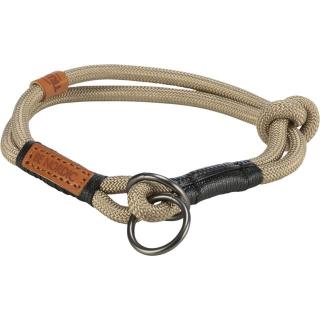 Zgarda Coarda Be Nordic, Semistrangulanta, L-XL: 55 cm   13 mm, Nisipiu Negru, 17294
