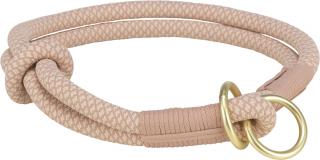 Zgarda Coarda Soft, Semistrangulanta, S: 35 cm 6 mm, Roz Roz Light, 1984407