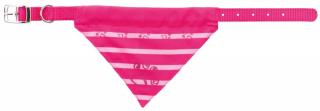 Zgarda Cu Esarfa, Premium, XS: 19-24 cm 10 mm, Fucsia, 30910