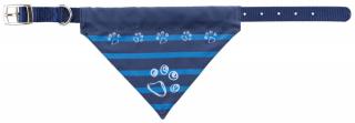 Zgarda Cu Esarfa, Premium, XS-S: 25-31 cm 15 mm, Indigo, 30921