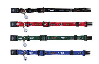 Zgarda Pentru Pisici Junior, Cu Clopotel, Diverse Culori, 4178t