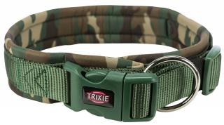 Zgarda Premium Captusita, Extra Lata, L: 49-55 cm 25 mm, Camuflaj Verde Padure, 1988523