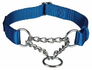 Zgarda Semistrangulanta, Premium, M-L: 35-50 cm 20 mm, Albastru, 202802t
