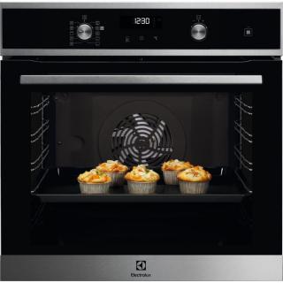 Cuptor Incorporabil Electrolux EOD5C71X SteamBake, Electric, Clasa A+, Capacitate 72 L, Inox-Negru