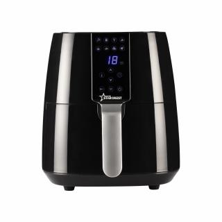 Friteuza digitala cu aer cald STARCREST SFR-3800BK, 1450 W, 3.8 litri, Termostat 80 - 200   C, 8 programe predefinite, Negru