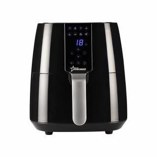 RESIGILAT - Friteuza digitala cu aer cald STARCREST SFR-3800BK, 1450 W, 3.8 litri, Termostat 80 - 200   C, 8 programe predefinite, Negru