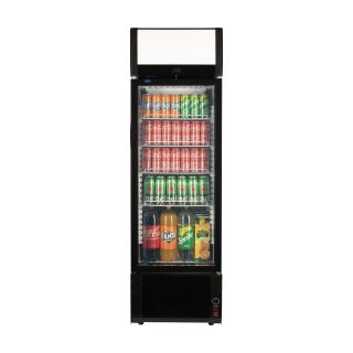 RESIGILAT - Vitrina frigorifica profesionala STARCREST SPS-288WH, 288 L, Termostat reglabil, Iluminare LED, H 174 cm, Alb