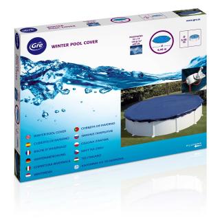 Prelata de iarna pentru piscina ovala 500 x 300cm - 120g m
