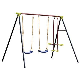 Set leagane copii cu 2 scaune si 1 leagan tandem - 2 m