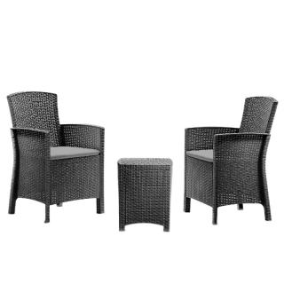 Set mobilier balcon 2 persoane Bica Lido Terrace Grafit