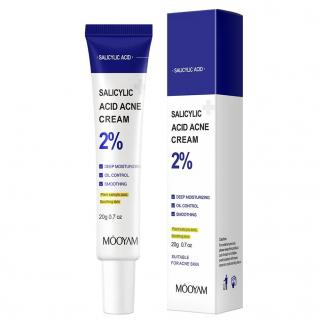 Crema cu acid salicilic 2% pentru ten cu imperfectiuni oil control, 20g